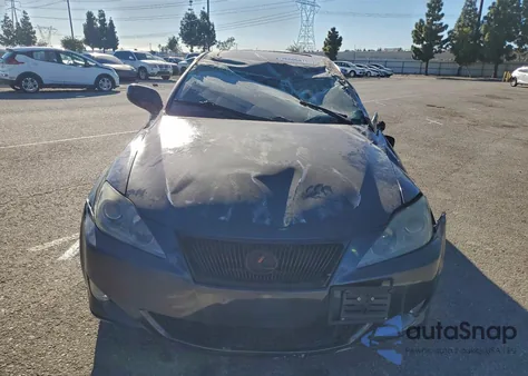 2006 Lexus Is 350 z USA, uszkodzony, nr VIN JTHBE262262007008